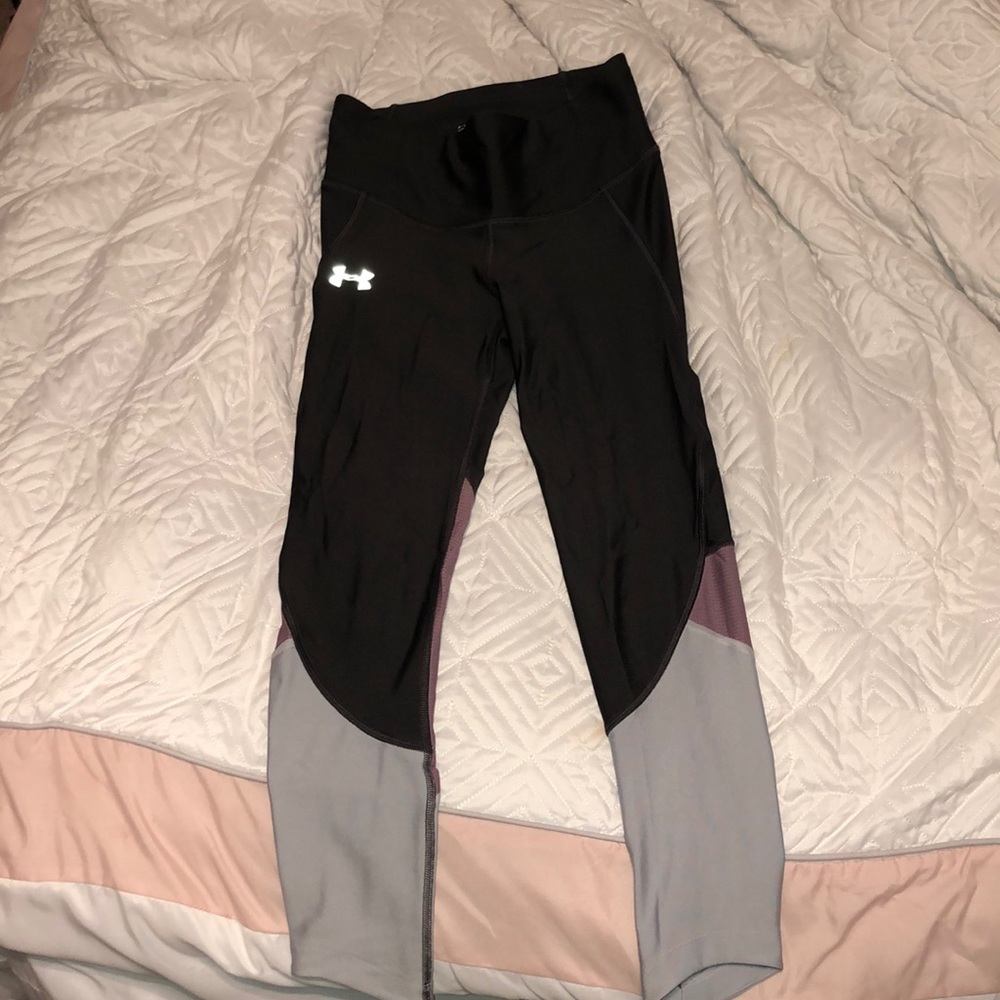 size S under armour exercise leggings